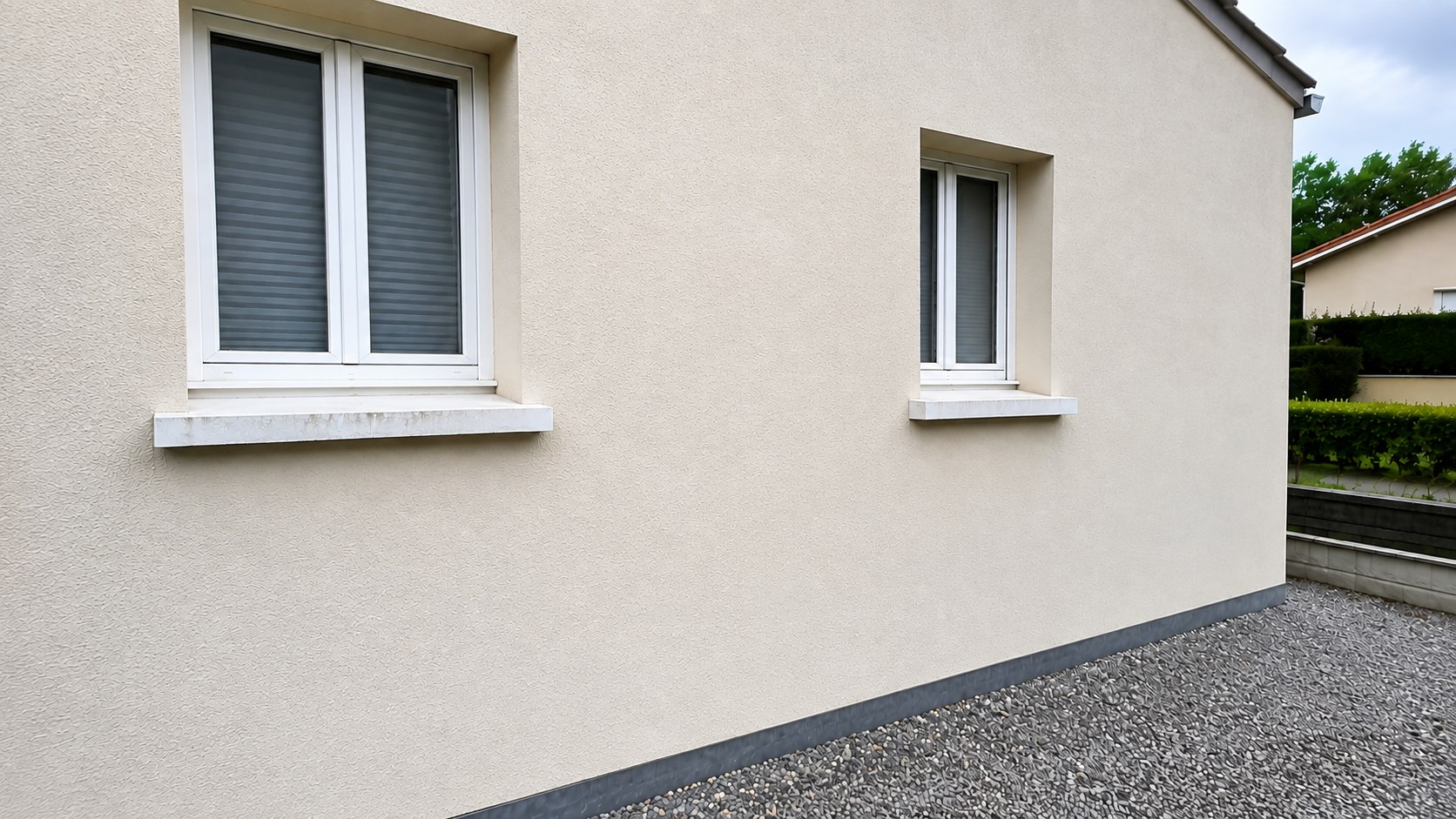 Façade après nettoyage