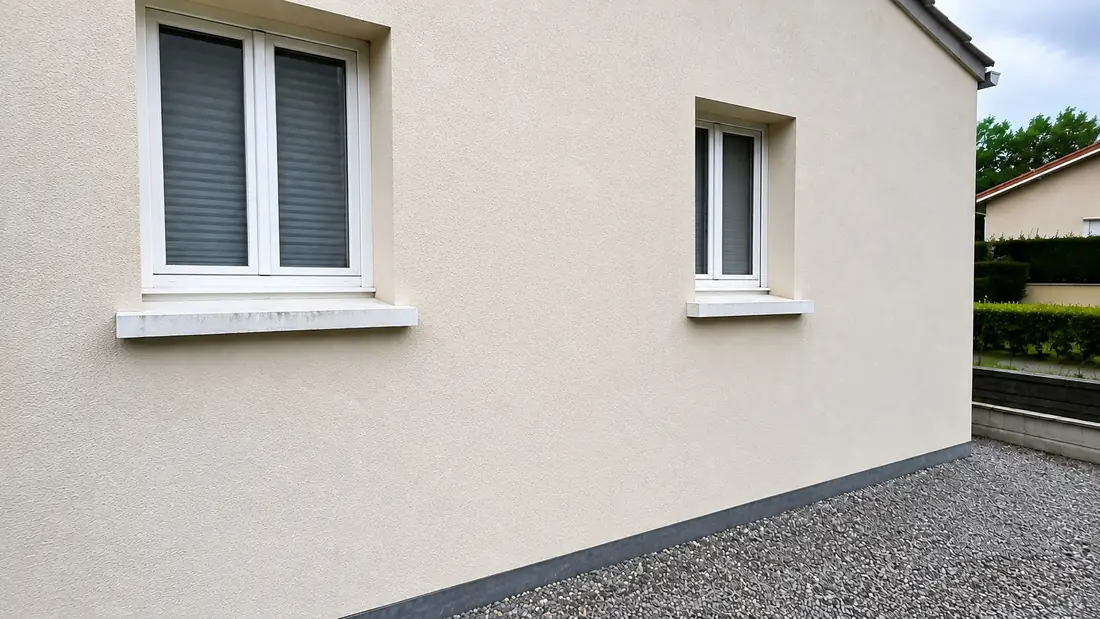 Façade après nettoyage basse pression par PROPRENET