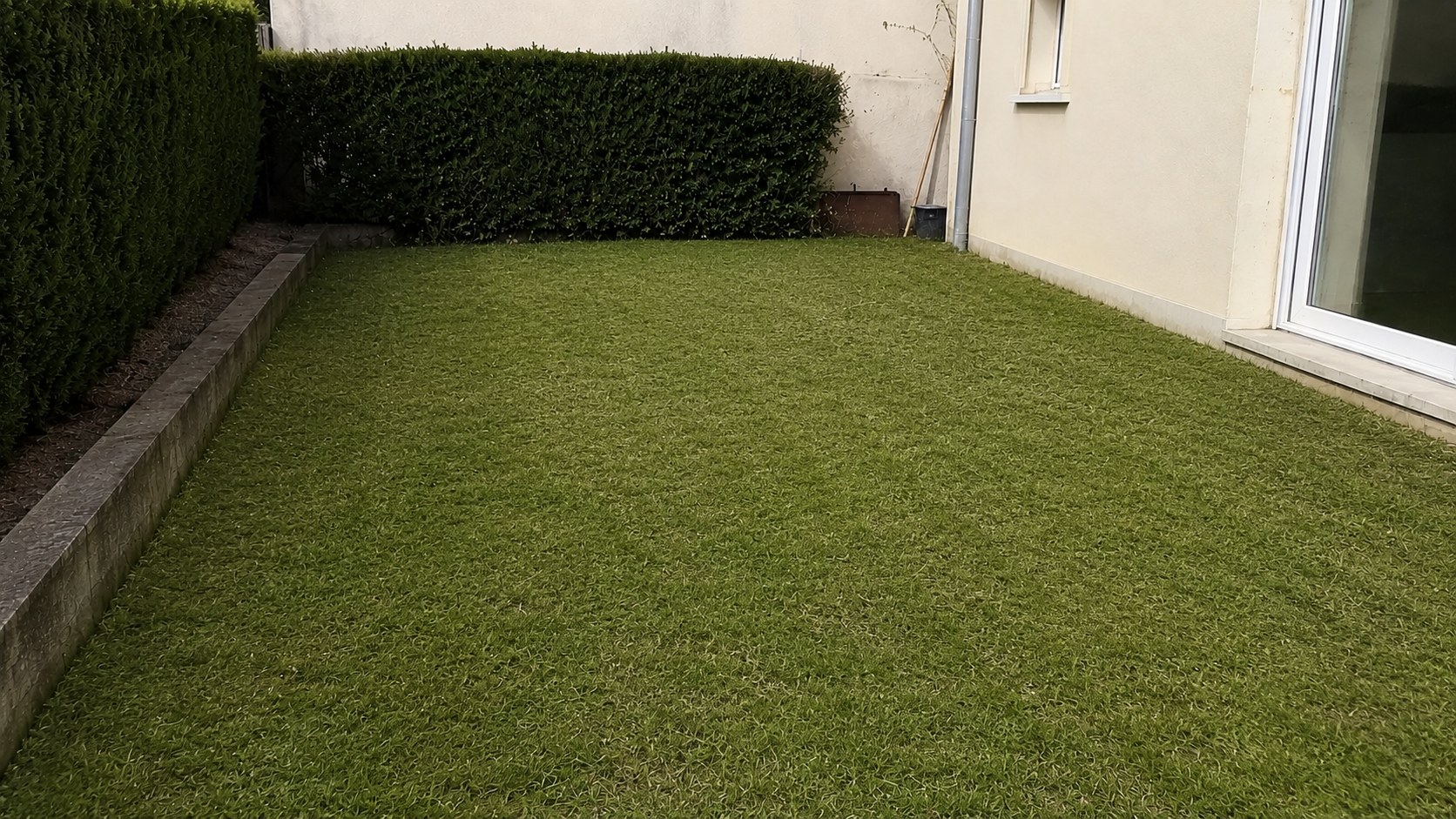 Jardins après nettoyage